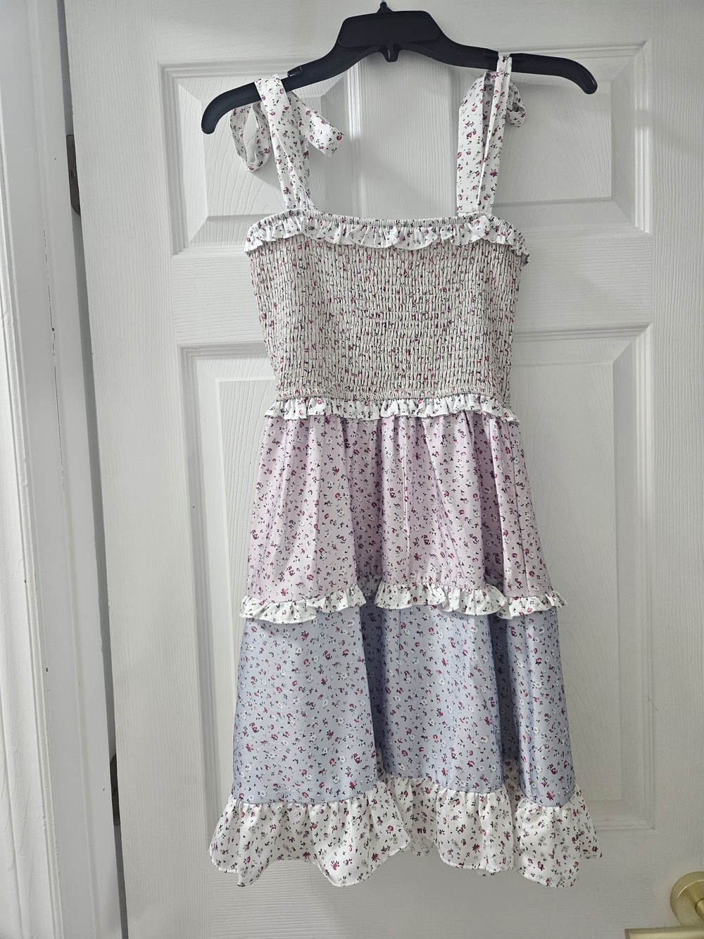 Judith March Floral Tiered Dress Size S